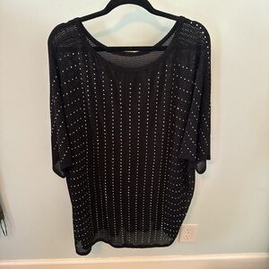 Rhinestone tunic dress